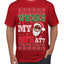 Where My Ho's At? Ugly Christmas Sweater Men's T-Shirt