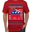I'm Dreaming Of A Right Christmas Republican GOP  Ugly Christmas Sweater Men's T-Shirt