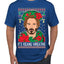 It's Keanu Wreaths Ugly Christmas Sweater Men's T-Shirt