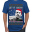Hunter Let It Snow Biden Ugly Christmas Sweater Men's T-Shirt