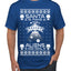 Santa Is Fake Aliens Are Real Ugly Christmas Sweater Men's T-Shirt