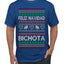 Feliz Navidad Bichota Ugly Christmas Sweater Men's T-Shirt