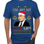 Just Got Litt Up Louis Tv Show Parody Ugly Christmas Sweater Men's T-Shirt