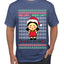 Red Light Green Light Ugly Christmas Sweater Men's Graphic T-Shirt