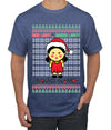 Red Light Green Light Ugly Christmas Sweater Men's Graphic T-Shirt