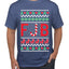 FJB Candy Cane  Ugly Christmas Sweater Men's Graphic T-Shirt