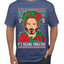 It's Keanu Wreaths Ugly Christmas Sweater Men's T-Shirt