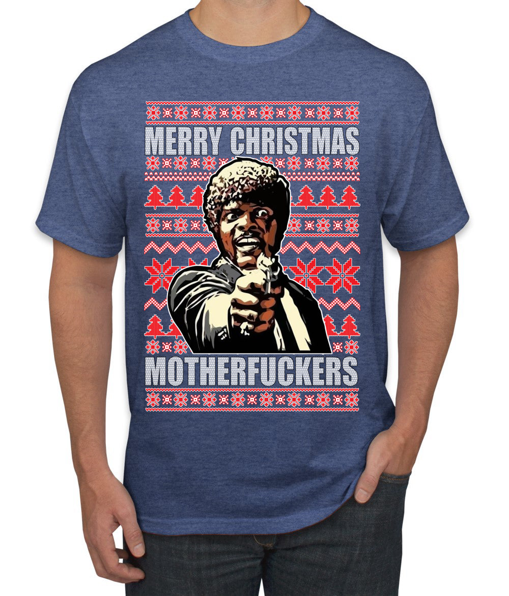 Merry Christmas Motherfuckers Christmas Men's Graphic T-Shirt