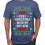 First Christmas With My Hot New Wife Ugly Christmas Sweater Men's Graphic T-Shirt