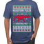 Nakatomi Plaza Christmas Party Survivor Ugly Christmas Sweater Men's Graphic T-Shirt
