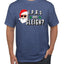 Hipster Santa IPAs and Sleigh? Christmas Men's Graphic T-Shirt