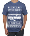 Family Vacation Cousin Eddie's RV Maintenance Ugly Christmas Sweater Men's Graphic T-Shirt