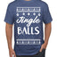 Jingle Balls Individual Couples Ugly Christmas Sweater Men's Graphic T-Shirt