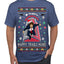 Nakatomi Plaza Happy Trails Hanz Ugly Christmas Sweater Men's Graphic T-Shirt