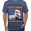 Hunter Let It Snow Biden Ugly Christmas Sweater Men's T-Shirt