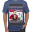 Overtime Hours Rich Men North of Richmond Ugly Christmas Sweater Men's T-Shirt