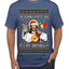 Gonna Party Like It's My Birthday Jesus Ugly Christmas Sweater Men's T-Shirt