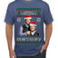 Here To F Stuff Up Step Brothers Holiday Pose Ugly Christmas Sweater Men's T-Shirt