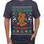 Tis' The Season To Be Naughty Ugly Christmas Sweater Men's Graphic T-Shirt