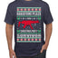 Nakatomi Plaza Christmas Party Survivor Ugly Christmas Sweater Men's Graphic T-Shirt