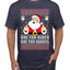 One For Biden One For Harris Santa Ugly Christmas Sweater Men's Graphic T-Shirt