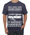 Family Vacation Cousin Eddie's RV Maintenance Ugly Christmas Sweater Men's Graphic T-Shirt