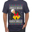 Jingle Bells Biden Smells Ugly Christmas Sweater Men's Graphic T-Shirt