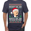 Merry UH UH You Know The Thing Ugly Christmas Sweater Men's Graphic T-Shirt