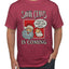 Santa Claus Is Coming, That's What She Said Christmas Men's Graphic T-Shirt