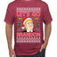 Trump Let’s Go Brandon Ugly Christmas Sweater Men's Graphic T-Shirt