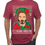 It's Keanu Wreaths Ugly Christmas Sweater Men's T-Shirt