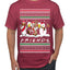 Santa Friends TV Parody Funny Characters Ugly Christmas Sweater Men's Graphic T-Shirt