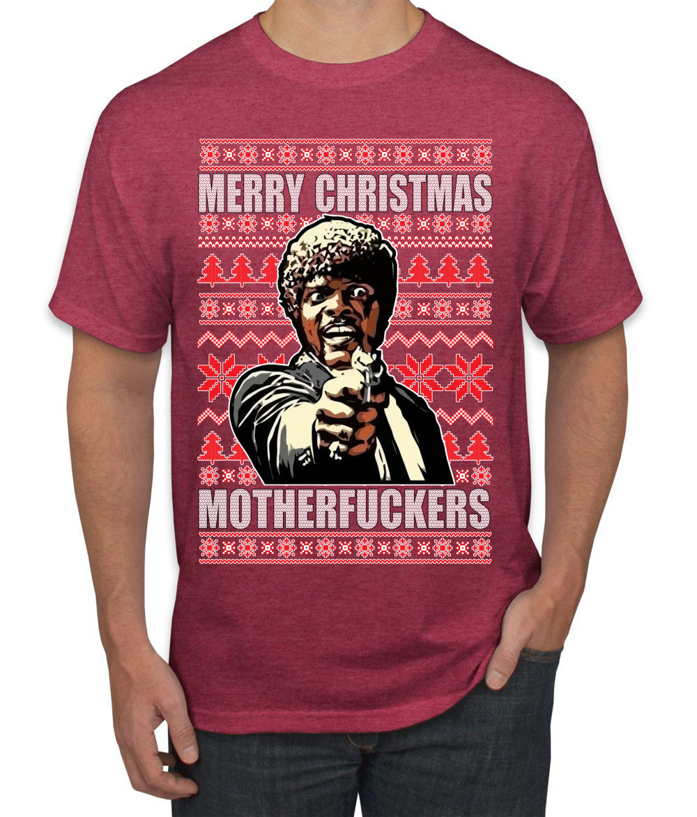 Merry Christmas Motherfuckers Christmas Men's Graphic T-Shirt