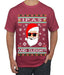 Original Hipster IPAs and Sleigh?!  Ugly Christmas Sweater Men's Graphic T-Shirt