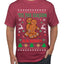 Tis' The Season To Be Naughty Ugly Christmas Sweater Men's Graphic T-Shirt