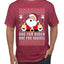 One For Biden One For Harris Santa Ugly Christmas Sweater Men's Graphic T-Shirt