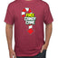 Free Candy Cane  Christmas Men's Graphic T-Shirt