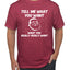 Santa Tell Me What You Want  Christmas Men's Graphic T-Shirt