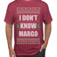 I Don't Know Margo Individual Couples Ugly Christmas Sweater Men's Graphic T-Shirt