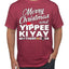 Merry Christmas and Yippee Ki Yay MOFO Christmas Men's T-Shirt