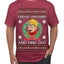 Fudge Around And Find Out Story Ugly Christmas Sweater Men's T-Shirt
