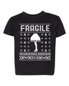 Fragile Leg Lamp Christmas Story Ugly Christmas Sweater Toddler Crew Graphic T-Shirt
