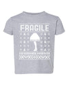 Fragile Leg Lamp Christmas Story Ugly Christmas Sweater Toddler Crew Graphic T-Shirt