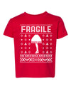Fragile Leg Lamp Christmas Story Ugly Christmas Sweater Toddler Crew Graphic T-Shirt