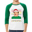 Kevin Home Malone Office Tv Xmas Christmas 3/4 Sleeve Raglan Unisex Baseball Tee