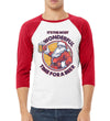 Santa It’s the Most Wonderful Time for a Beer Christmas 3/4 Sleeve Raglan Unisex Baseball Tee
