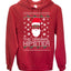 The Original Hipster Funny Santa Beard Xmas Christmas Premium Graphic Hoodie Sweatshirt