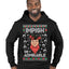 Impish or Admirable Dwight Schrute Ugly Christmas Sweater Premium Graphic Hoodie Sweatshirt
