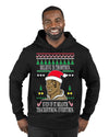 Tyson lisp Believe In Thomthin Thacrifithing Everythin Ugly Christmas Sweater Premium Graphic Hoodie Sweatshirt