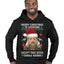 Merry Christmas to Everyone Except Carole Baskin Ugly Christmas Sweater Premium Graphic Hoodie Sweatshirt